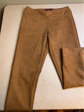 Krazy Larry faux suede pants Sz 8